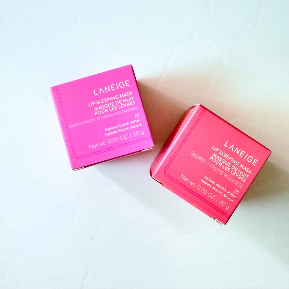LANEIGE Lip Sleeping Mask Duo (Berry and Sweet Candy)